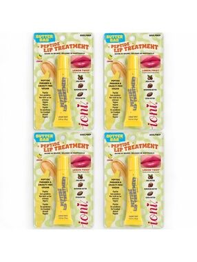 Ioni Butter Bae Lemon Twist Peptide Lip Treatment Lot of 4 NEW